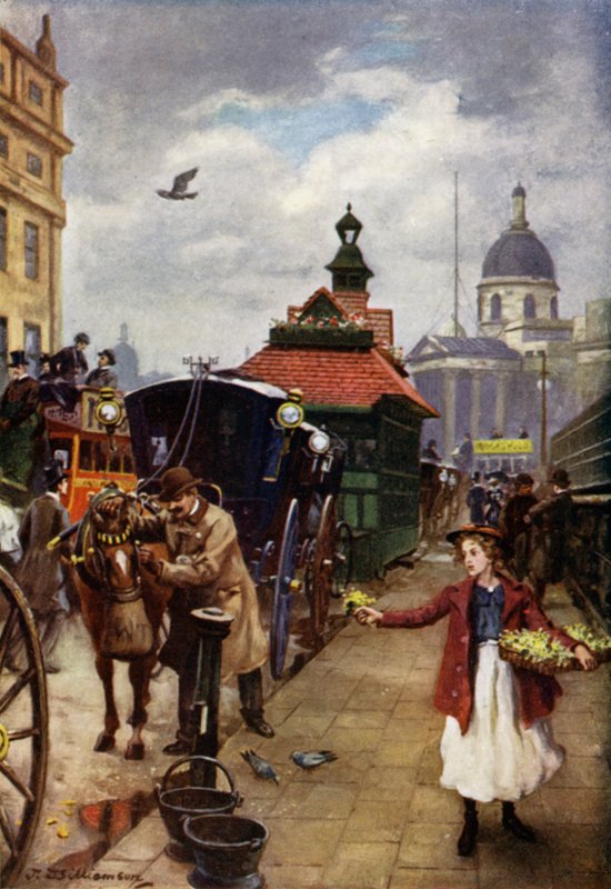 The Cabman and His Horse by J. Williamson
