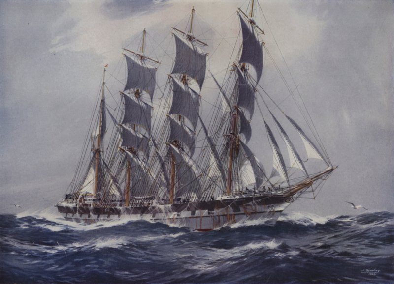 Sailing Ship Loch Torridon by Jack after Spurling