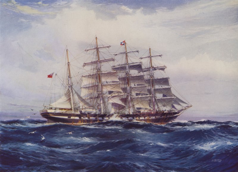 Training Sailing Ship Medway by Jack after Spurling