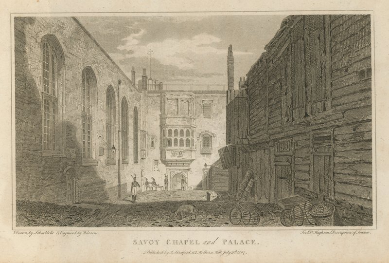 Savoy Chapel and Palace by Jacob Schnebbelie