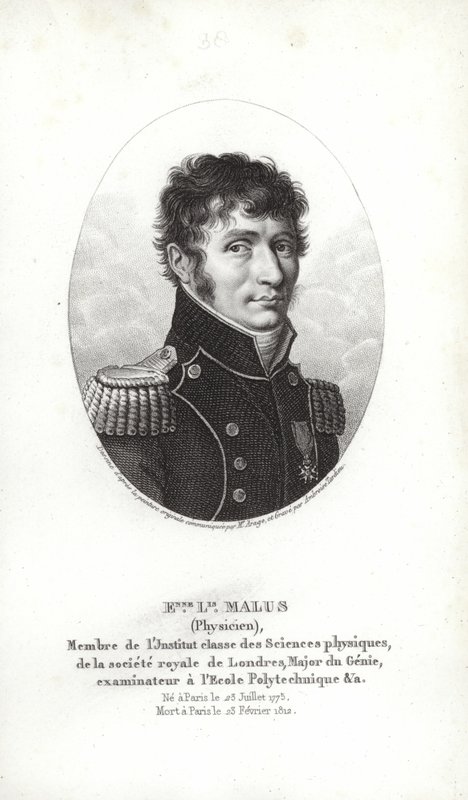 Étienne-Louis Malus by Jacques Etienne Victor Arago