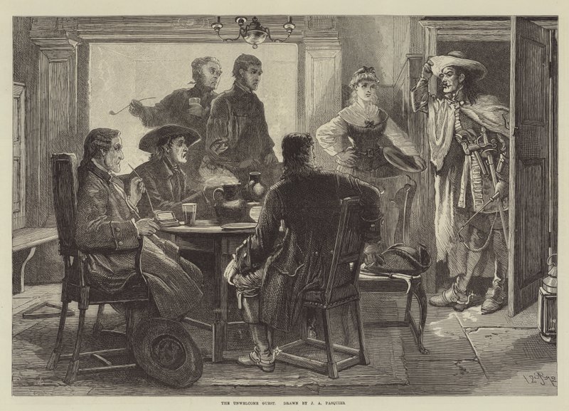 The Unwelcome Guest by James Abbott Pasquier