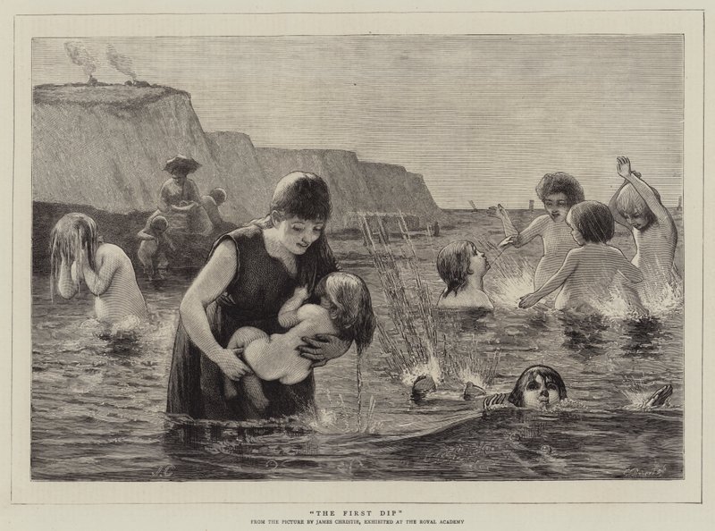 The First Dip by James Elder Christie