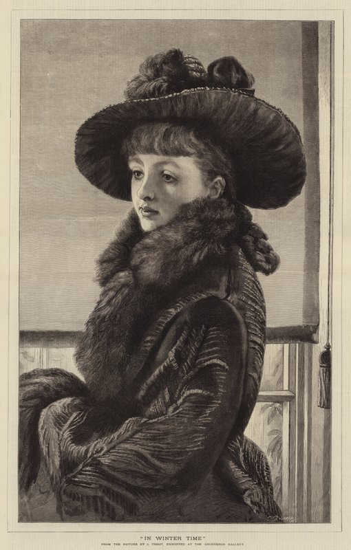 In Winter Time by James Jacques Joseph Tissot