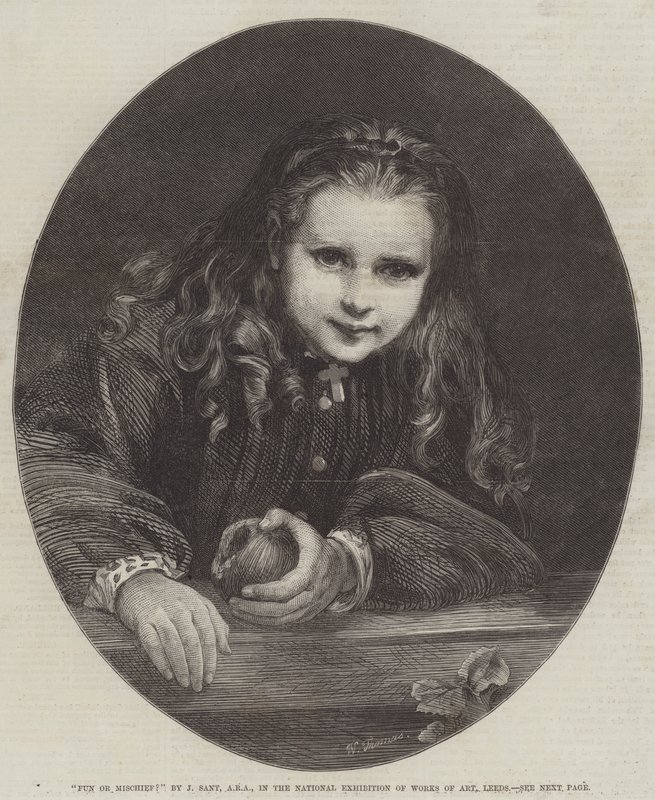 Fun or Mischief by James Sant