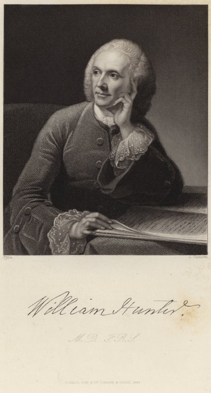 Portrait of William Hunter by James Baker Pyne