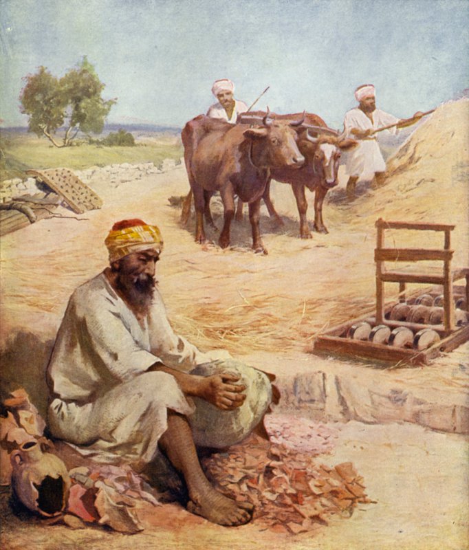 Scenes of the Threshing Floor by James Clark