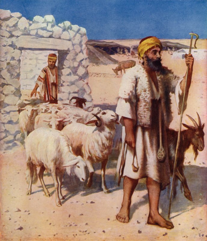 Shepherd and Sheepfold by James Clark