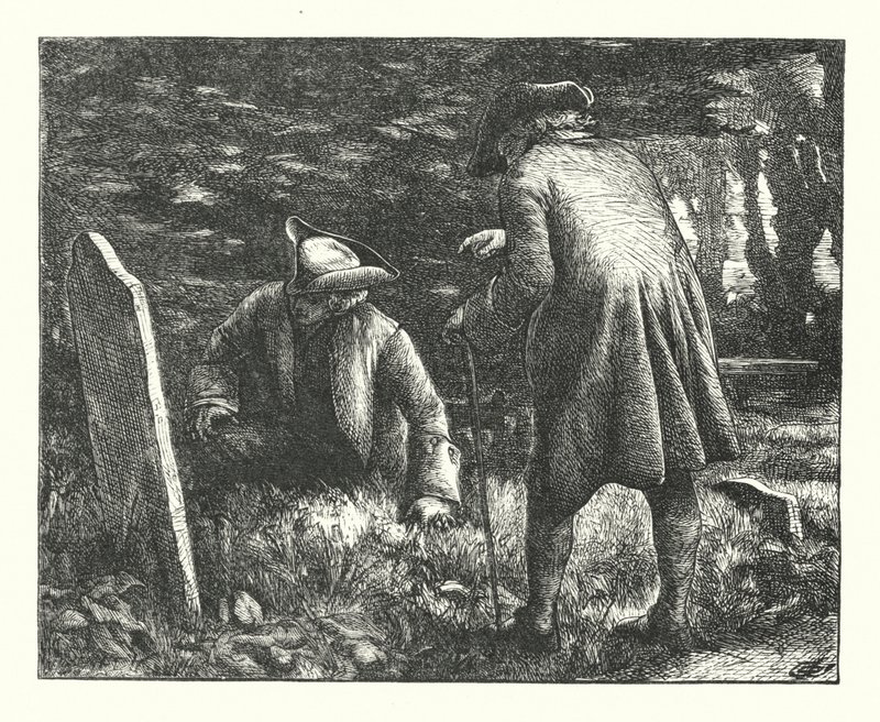 Elegy written in a Country Churchyard by James Dawson Watson