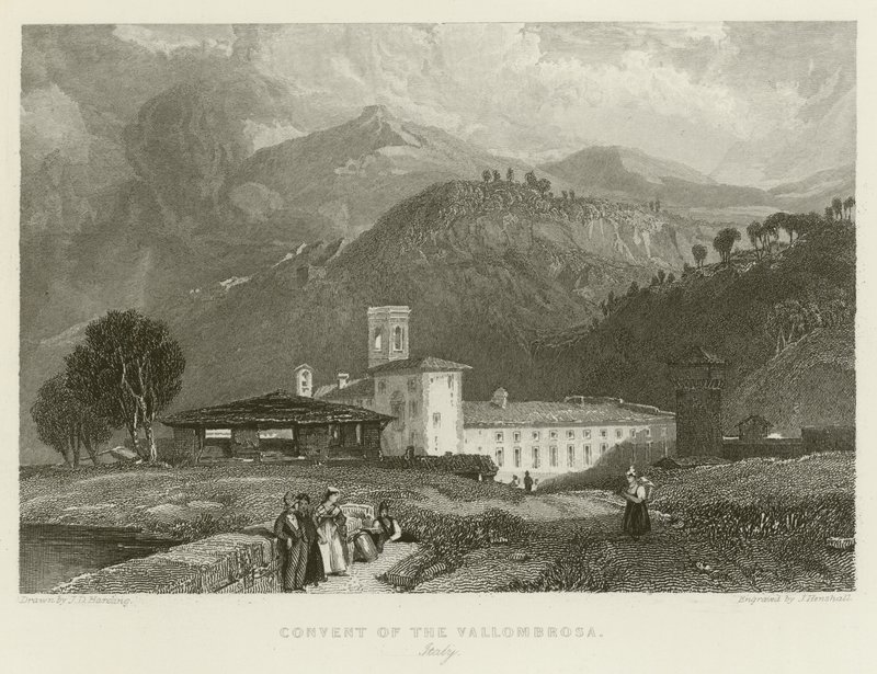 Convent of the Vallombrosa by James Duffield Harding