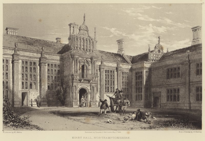 Kirby Hall, Northamptonshire by James Duffield Harding
