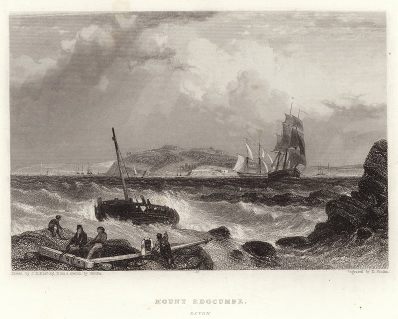 Mount Edgcumbe, Devon by James Duffield Harding