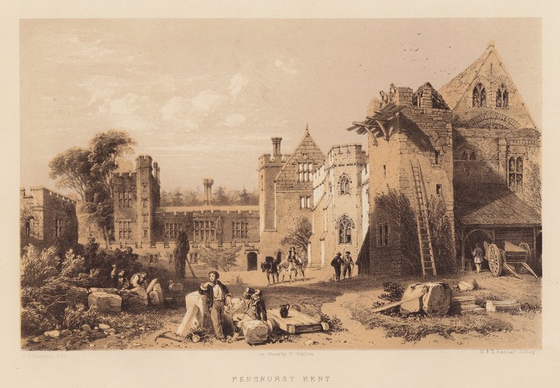 Penshurst, Kent by James Duffield Harding