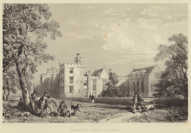 Penshurst, from the Park by James Duffield Harding