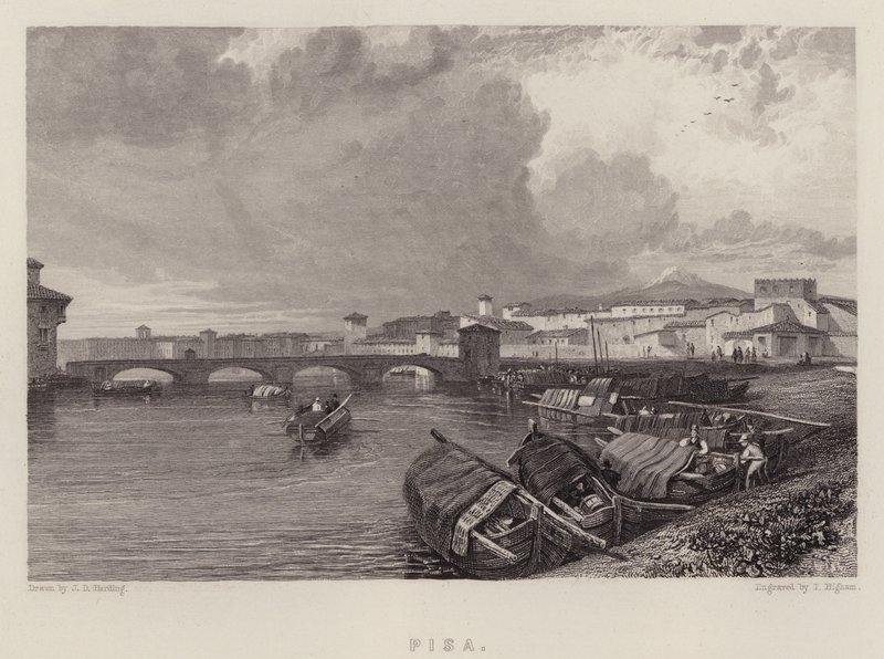 Pisa by James Duffield Harding