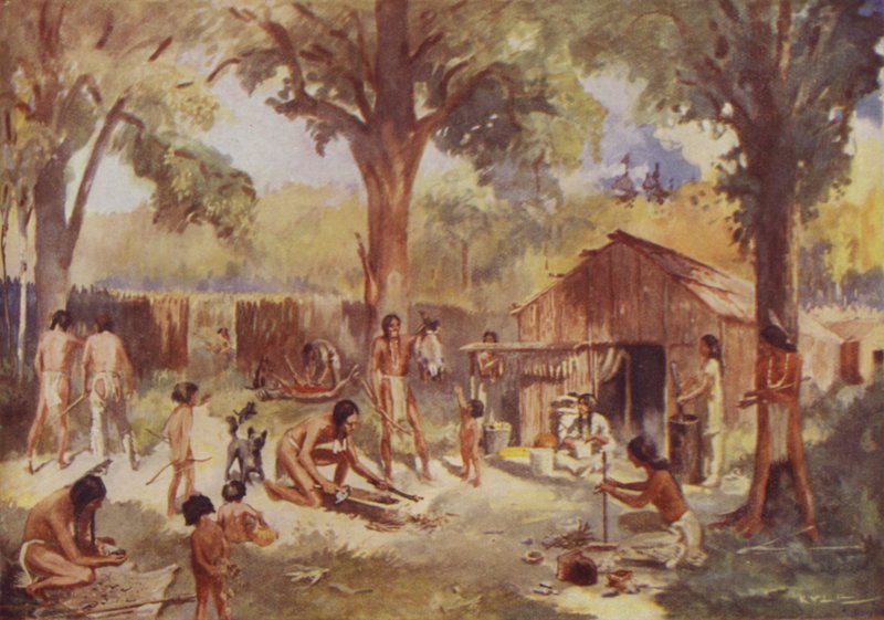 An Indian Village by James Fergus Kyle