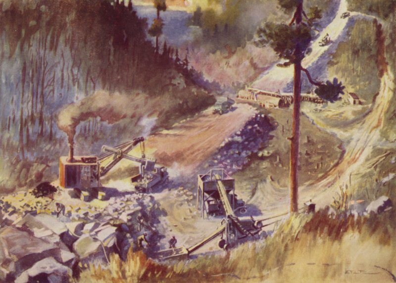 Building the Motor Roads by James Fergus Kyle