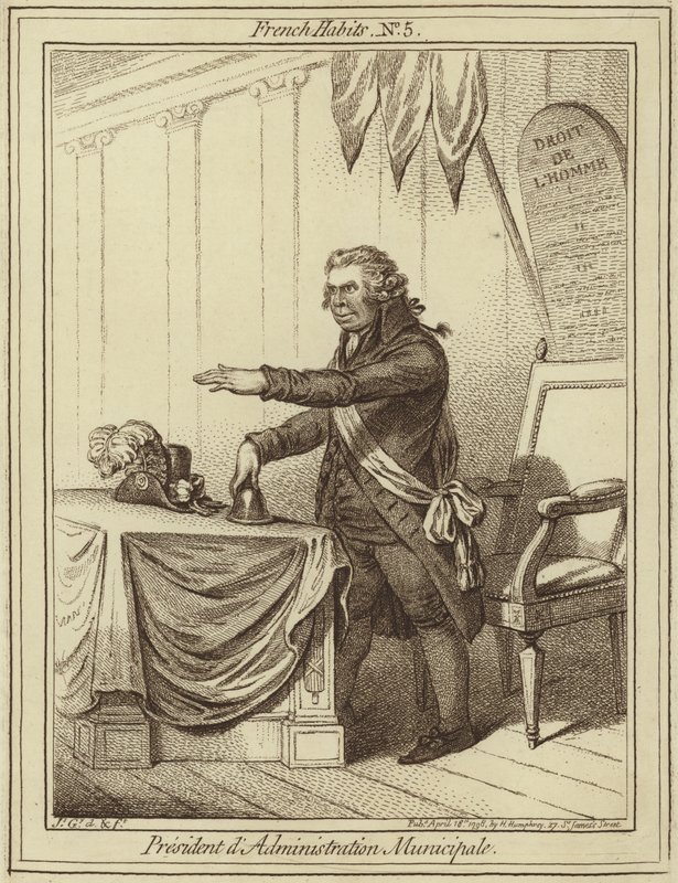 Caricature of John Horne Tooke by James Gillray