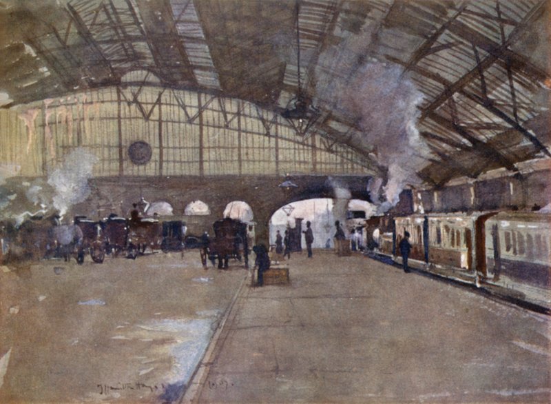 Lime Street Station by James Hamilton Hay