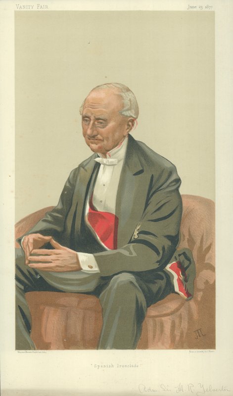 Admiral Sir Hastings Reginald Yelverton by James Jacques Joseph Tissot