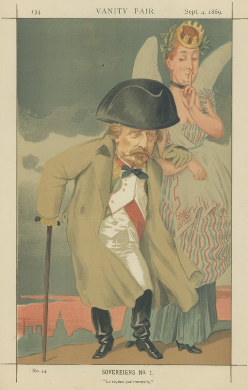 Napoleon III by James Jacques Joseph Tissot