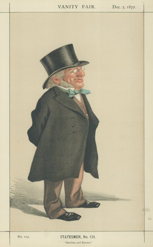 Sir Francis Goldsmid by James Jacques Joseph Tissot