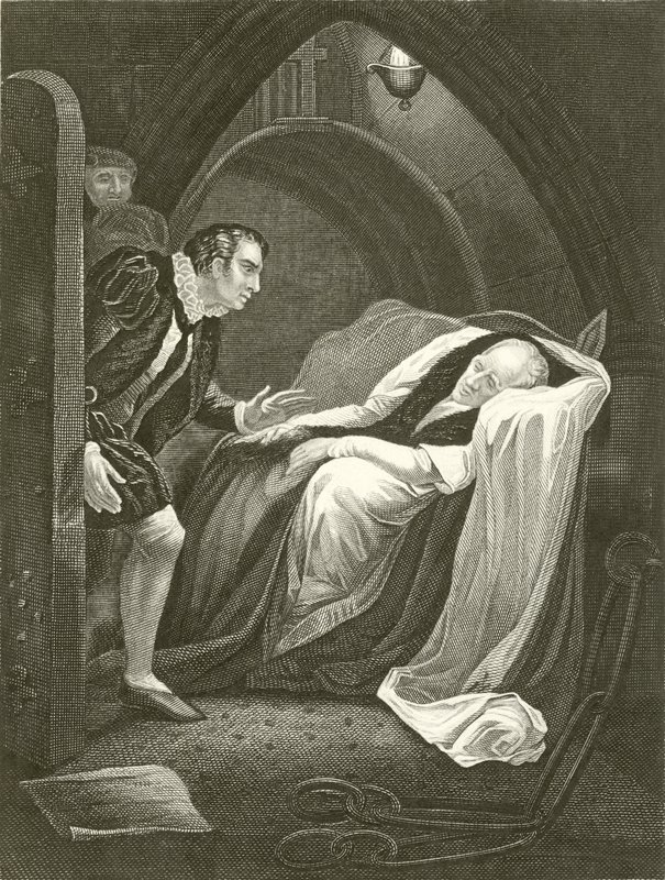 The Death of Mortimer by James Northcote