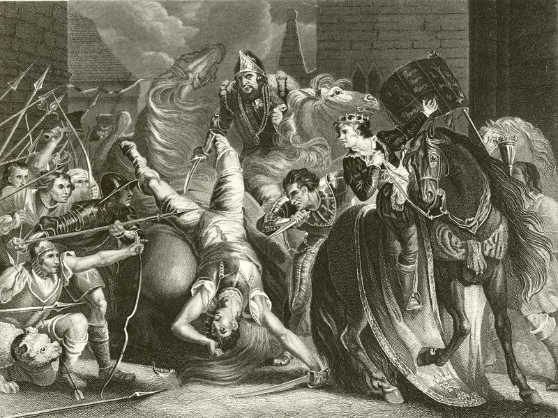 The Death of Wat Tyler by James Northcote