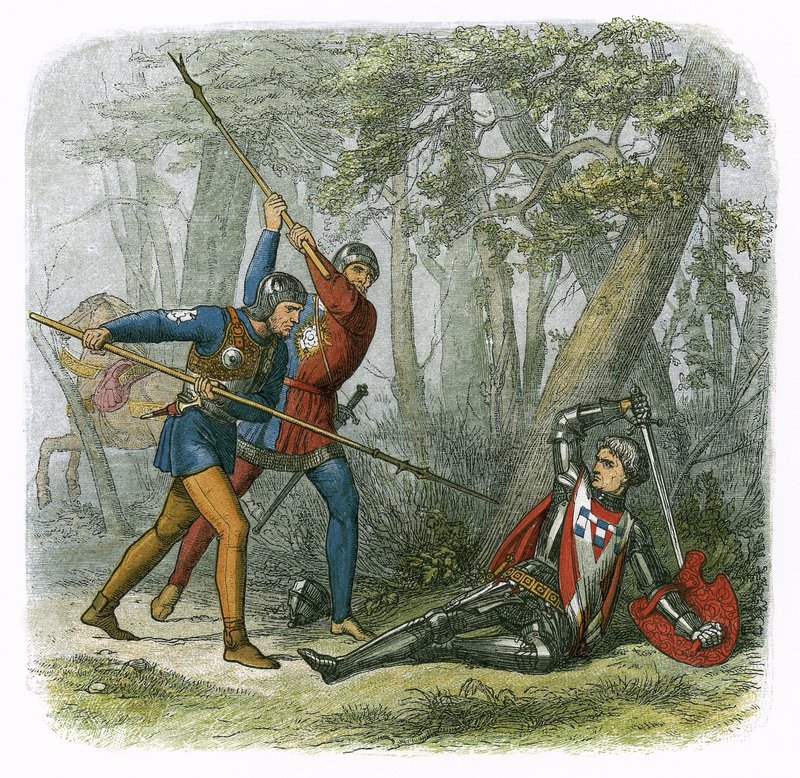 Death of the King-maker by James William Edmund Doyle