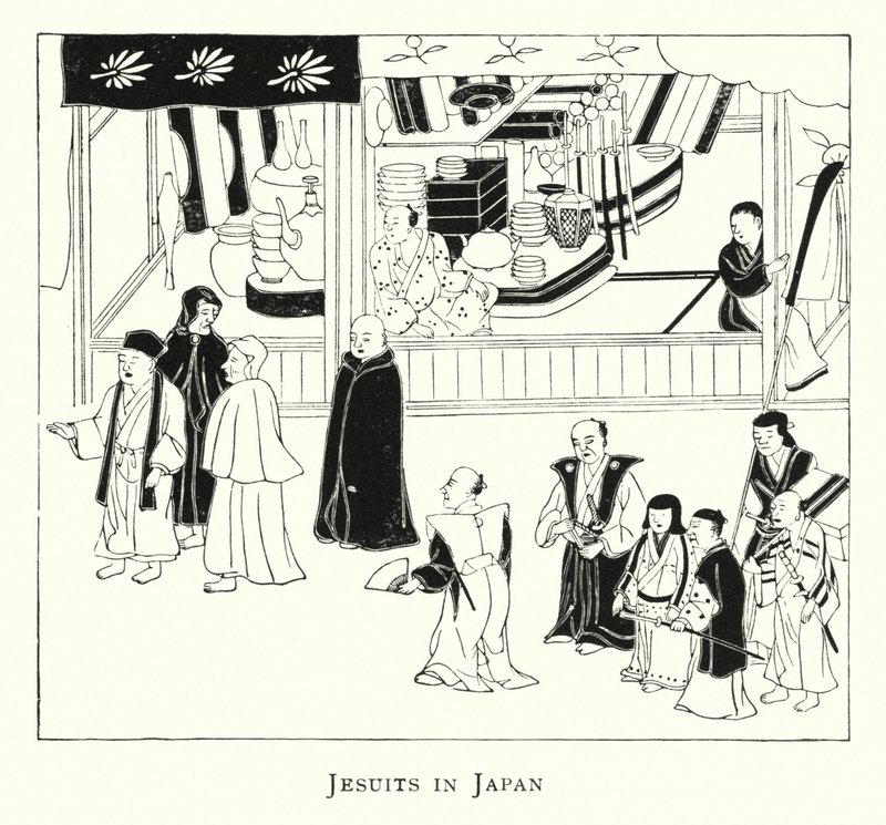 Jesuits in Japan by Japanese School