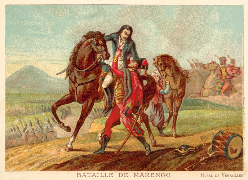 Battle of Marengo, Italy, 1800 by Jean Baptiste Regnault