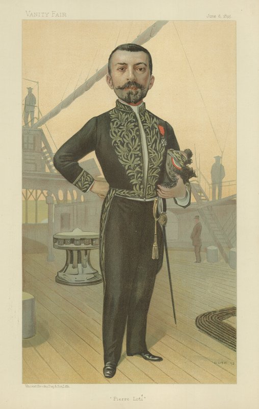 Julien Viaud (Pierre Loti) by Jean Baptiste Guth