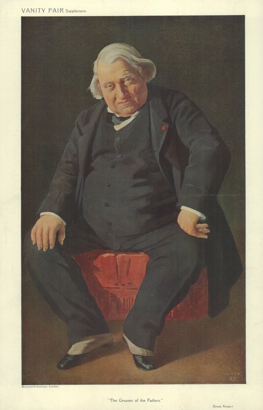 Mr Joseph Ernest Renan by Jean Baptiste Guth