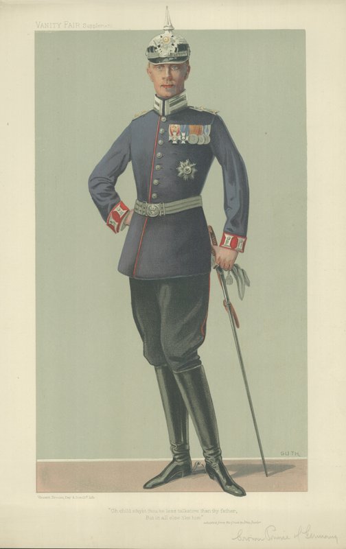 The Crown Prince of Germany by Jean Baptiste Guth