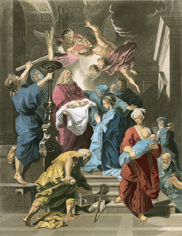 Simeon in the Temple by Jean Baptiste Jouvenet