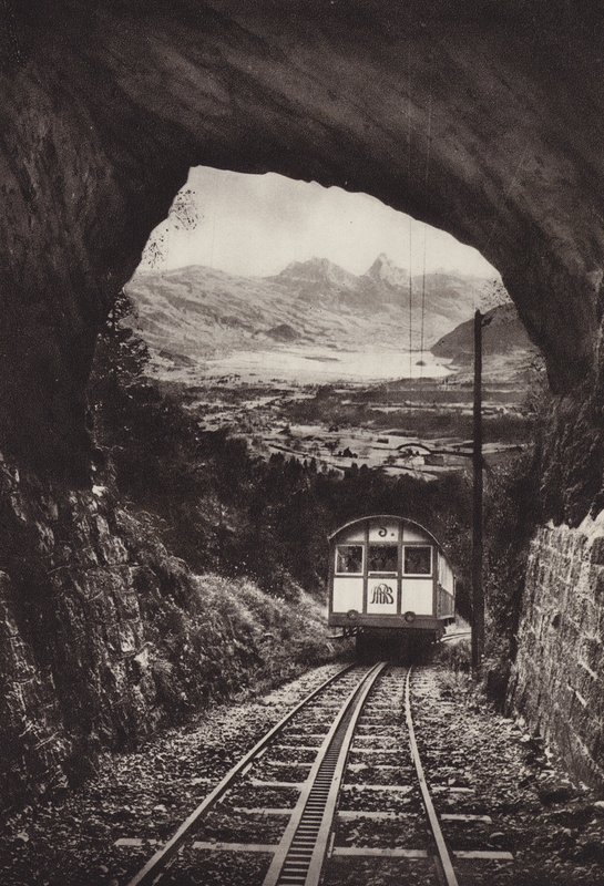 Electric Arth Rigi Railway by Jean Gaberell