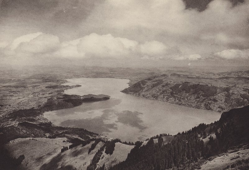 Rigi Kulm, View of Lake Zug by Jean Gaberell
