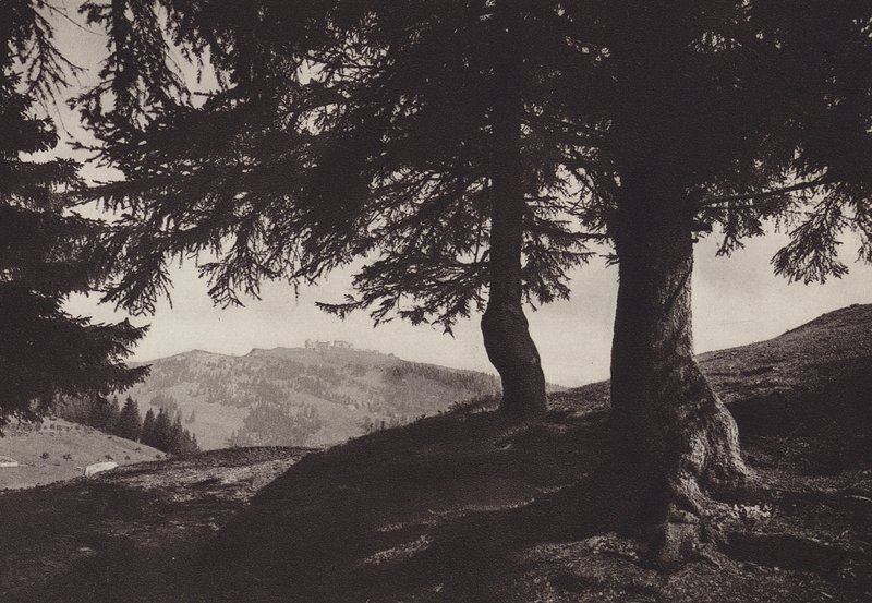 Rigi Staffel, Walking path near Staffel by Jean Gaberell