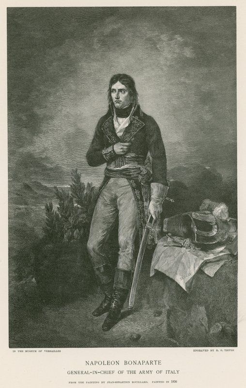 Napoleon Bonaparte by Jean Sebastien Rouillard
