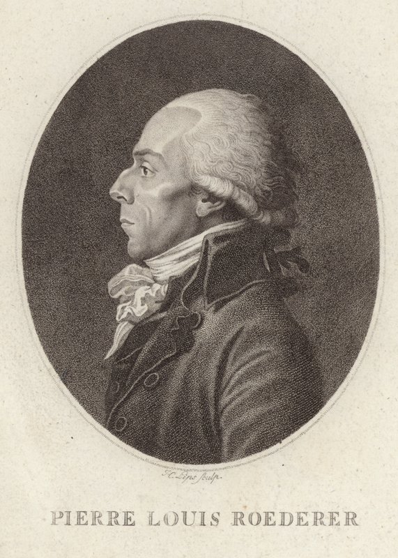 Portrait of Pierre Louis Roederer by Jean Urbain Guerin