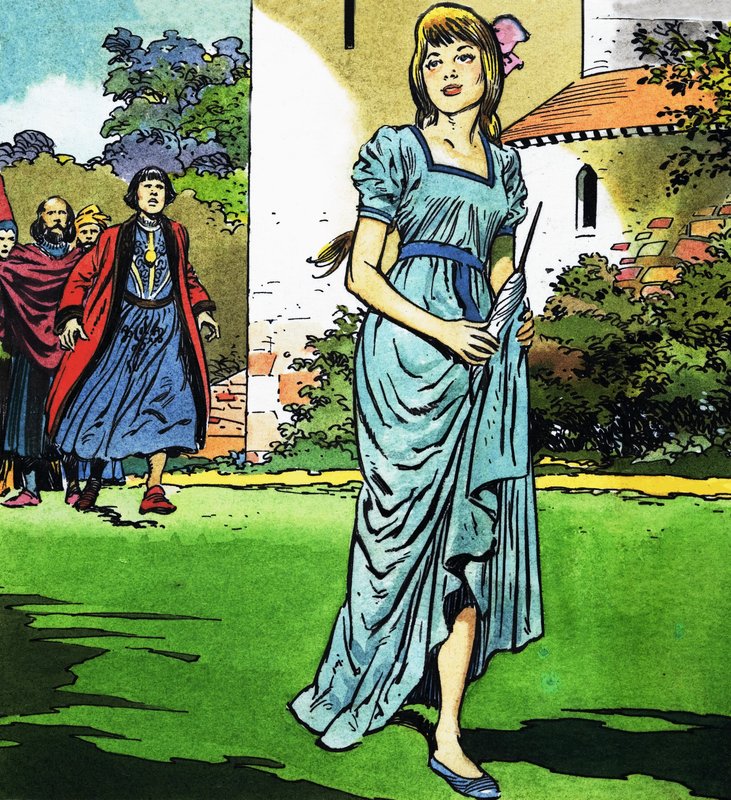 Princess Hiding a Shiv by Jesus Blasco