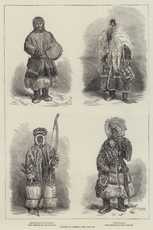 Natives of Siberia by Johann Nepomuk Schonberg