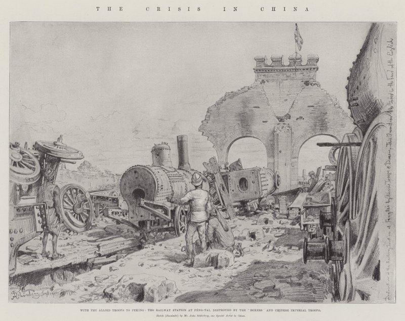The Crisis in China by Johann Nepomuk Schonberg