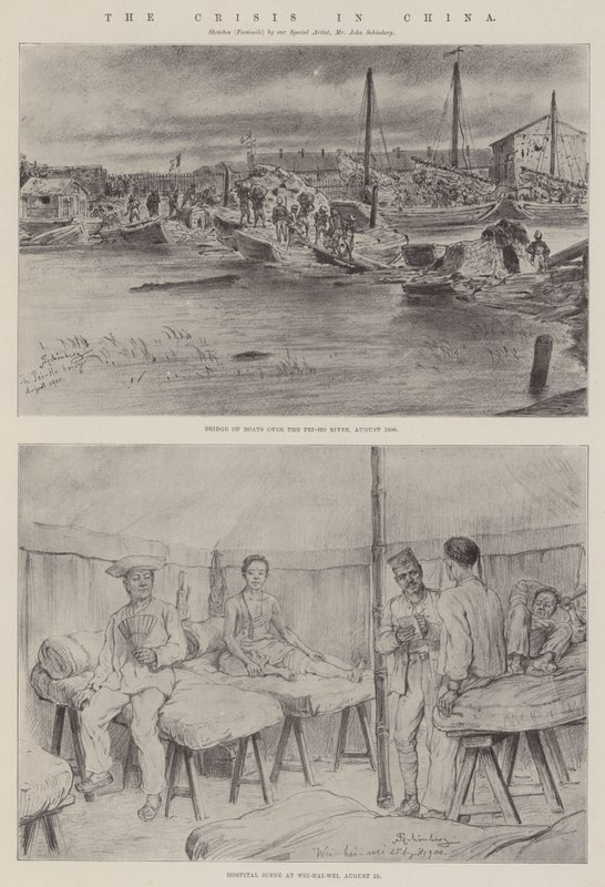 The Crisis in China by Johann Nepomuk Schonberg