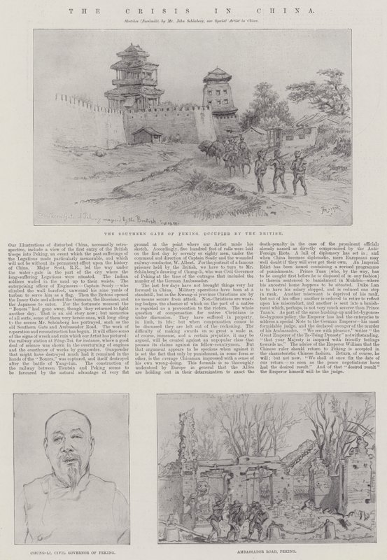 The Crisis in China by Johann Nepomuk Schonberg