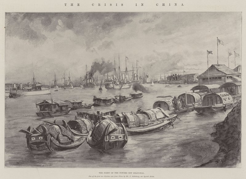 The Crisis in China by Johann Nepomuk Schonberg