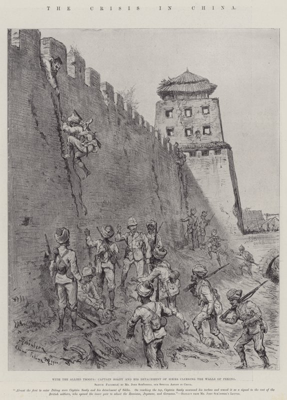 The Crisis in China by Johann Nepomuk Schonberg