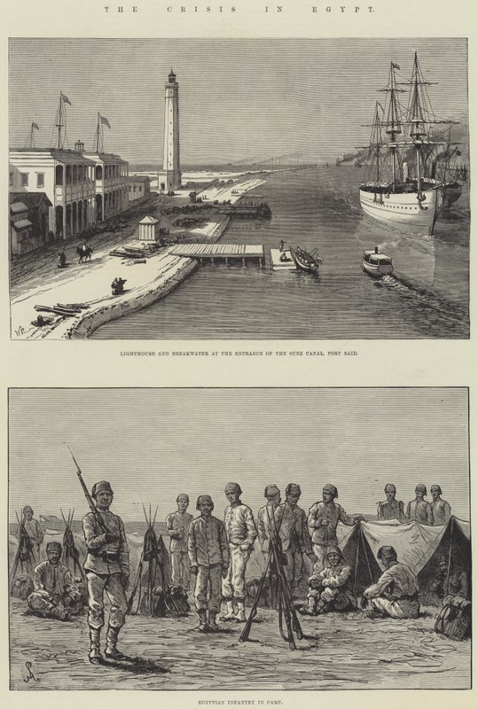 The Crisis in Egypt by Johann Nepomuk Schonberg