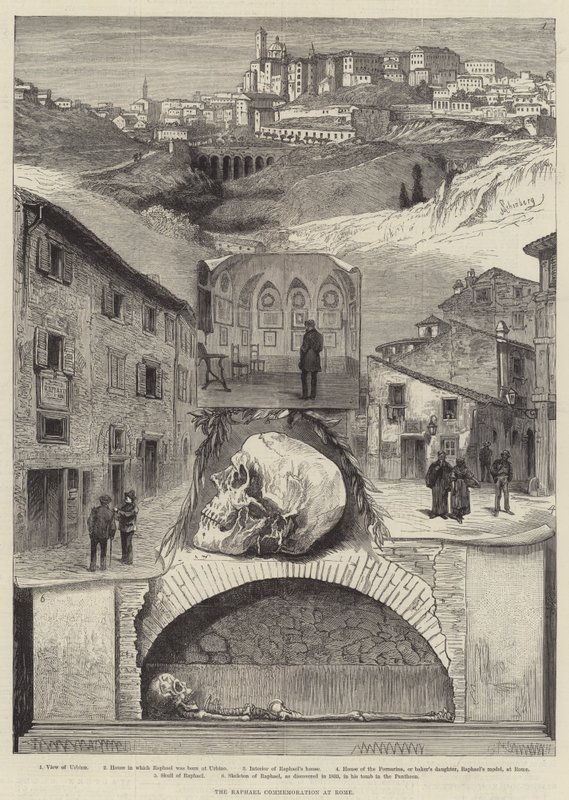 The Raphael Commemoration at Rome by Johann Nepomuk Schonberg