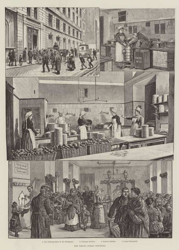 The Vienna Public Kitchens by Johann Nepomuk Schonberg